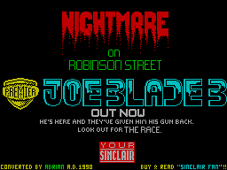 Nightmare on Robinson Street