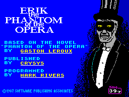 Erik The Phantom of the Opera