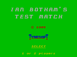 Ian Botham's Test Match