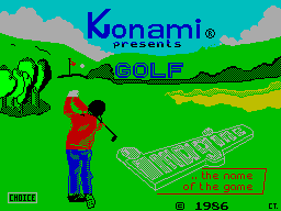 Konami's Golf