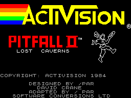 Pitfall 2 Lost Caverns