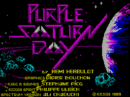Purple Saturn Day