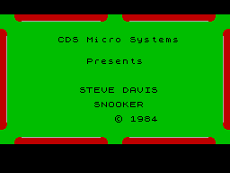 Steve Davis Snooker