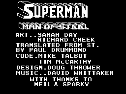 Superman - The Man of Steel