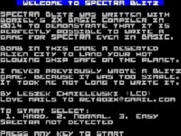 Spectra Blitz