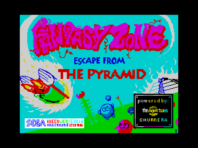 Fantasy Zone Escape from the Pyramid