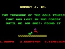 Monkey J The Treasure of the Gold Temple