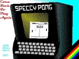 Speccy Pong