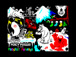 Percy Penguin in the Present Palaver