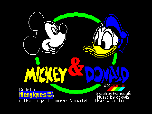 Mickey and Donald G&W